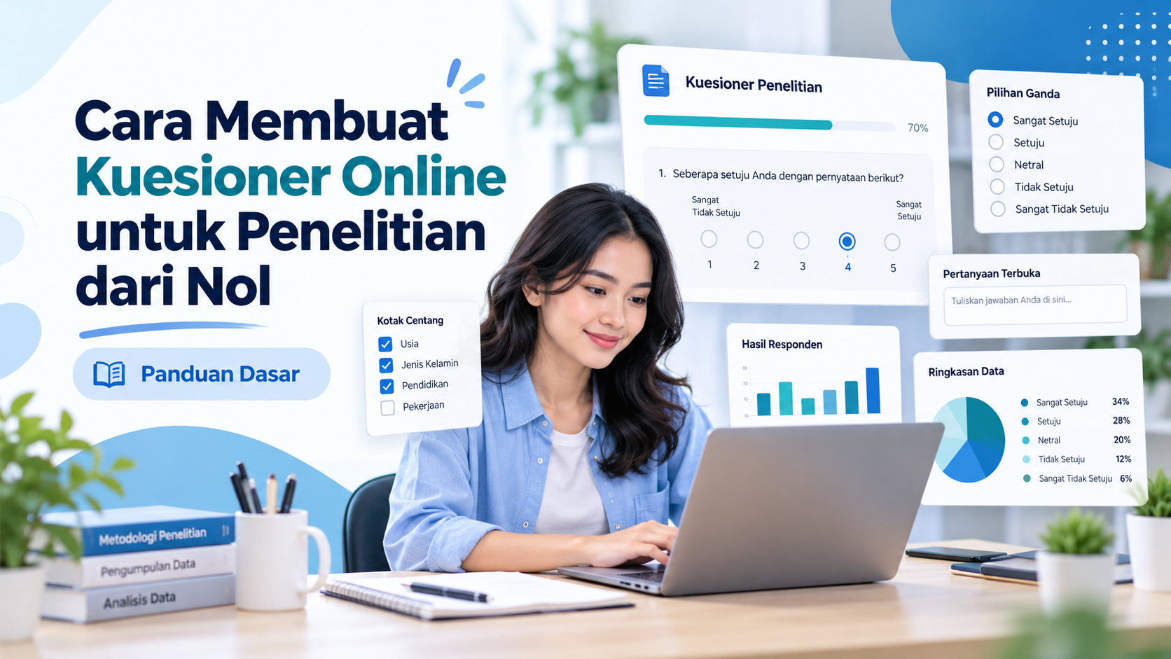 Cara Membuat Kuesioner Online untuk Penelitian dari Nol